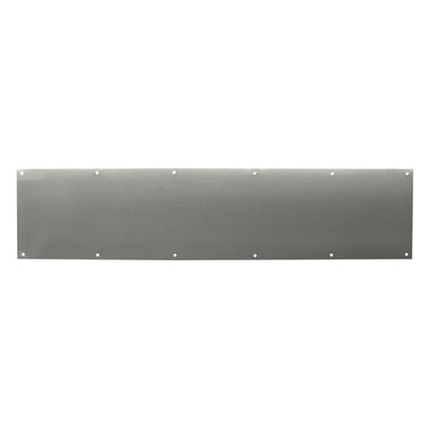 Prime-Line 8 in. x 34 in. Stainless Steel Door Kick Plate-J 4619 - The