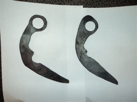 Forged Karambit Blanks Show And Tell Bladesmiths Forum Board
