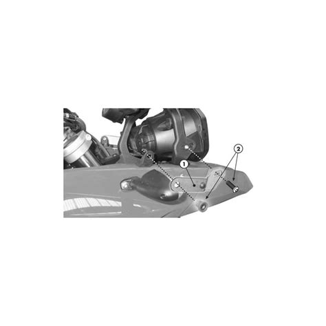 Bmw motorcycle luggage is ingeniously designed in ways to fit perfectly on specific models. GIVI BMW F650/F800 333DT fitting kit | Atlas Gear