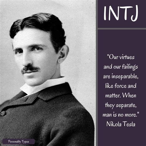 Nikola Tesla Thought To Be An Intj In The Myers Briggs Personality