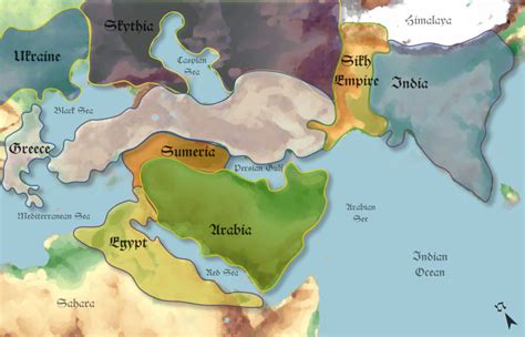 Middle East Empire Map Civfanatics Forums