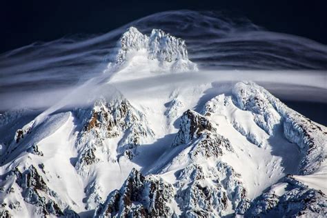 Mt Jefferson Summit Oregon Mountains Stone Photography Natural