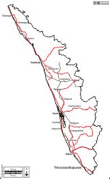 From simple outline maps to detailed map of kerala. Kerala: free map, free blank map, free outline map, free base map : outline, districts, color ...