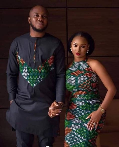 African Couple Matching Outfit Ankara Matching Set For Couples African