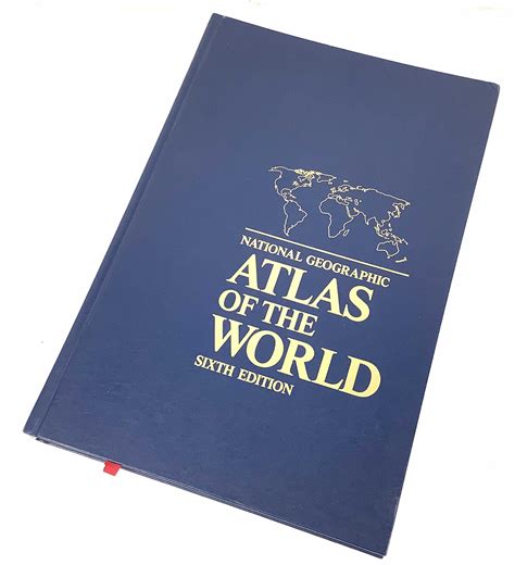 Lot 6th Ed National Geographic Atlas Of The World