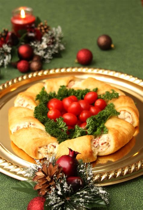 Christmas Wreath Appetizer Recipe Just Short Of Crazy