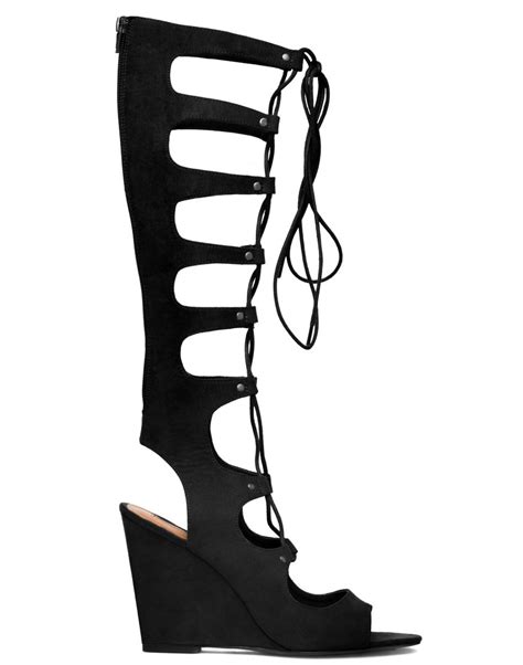 Shoe Of The Day Shoedazzle By Leila Stone Jamaica Gladiator Wedge