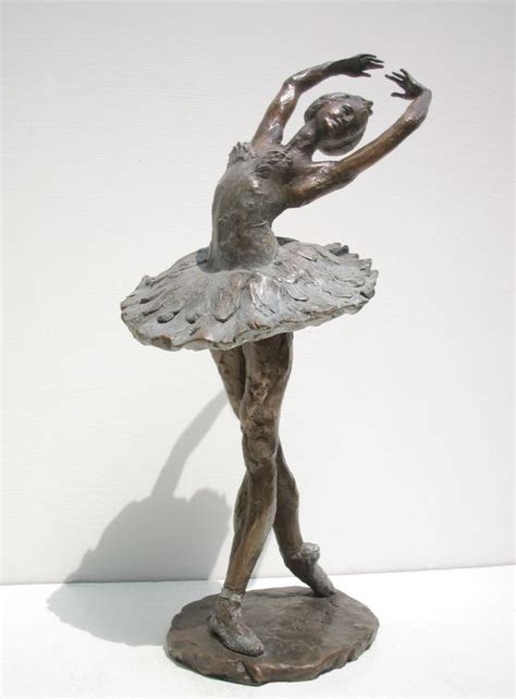 Vittorio Tessarobronze Sculpture Bailarina De Ballet Sculpture