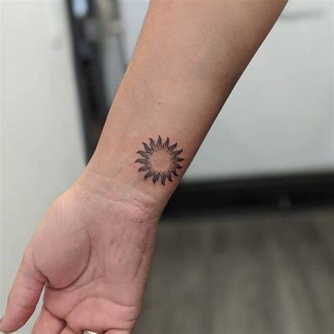 top 67 best simple sun tattoo ideas [2021 inspiration guide]