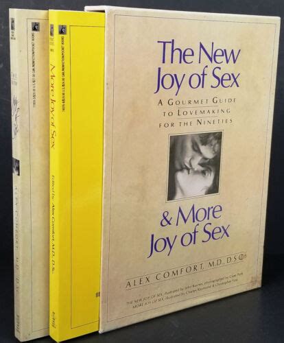 The Joy Of Sex And More Joy Of Sex Alex Comfort Boxed Set 9780671906191
