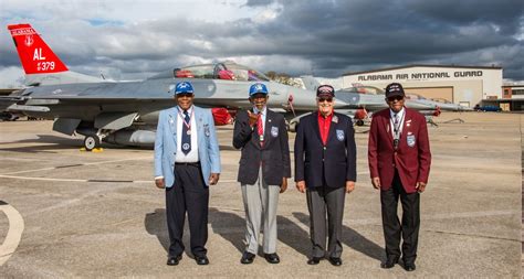 Dvids Images Tuskegee Airmen Visit 187th Fighter Wing To See Red Tails