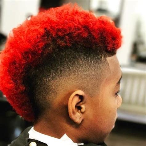 The mohawk fade is a cool haircut for black males who desire a modern type. 40 Attractive Mohawk Fade Haircuts - Charming Style with ...