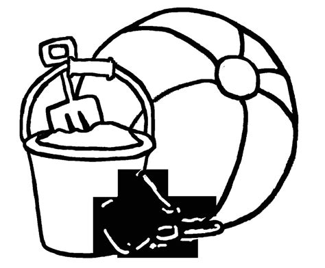 Simple toy for domestic animal. Beach Ball Coloring Pages - Cliparts.co