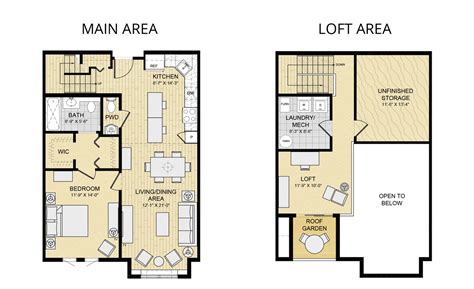Top Ideas Loft Apartment Floor Plans House Plan Simple