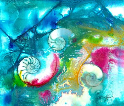 Sea Jewels No 15 Painting By Kathy Morton Stanion