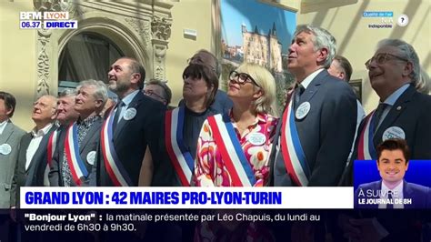 M Tropole De Lyon Maires Soutiennent Le Projet Lyon Turin