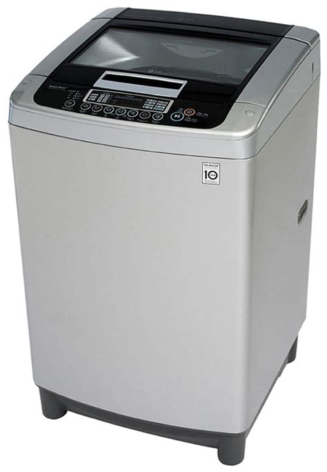 LG 10 5 Kg Fully Automatic Top Load Washing Machine T8561AFET6 Silver
