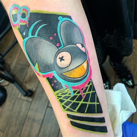 I Got This Deadmau5 Tattoo Yesterday It Makes Me Happy To Look At