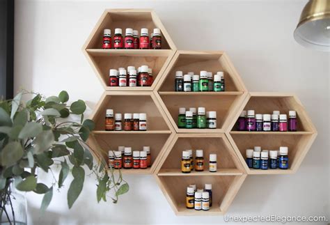 Maybe you would like to learn more about one of these? Quick and EASY DIY Essential Oil Wall Storage that is Pretty!