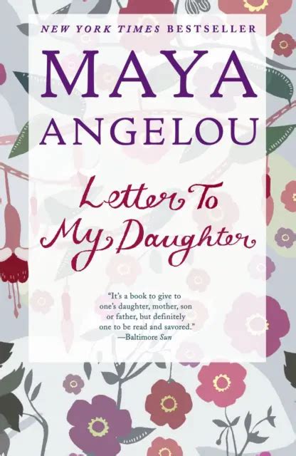 Letter To My Daughter By Maya Angelou 1600 Picclick