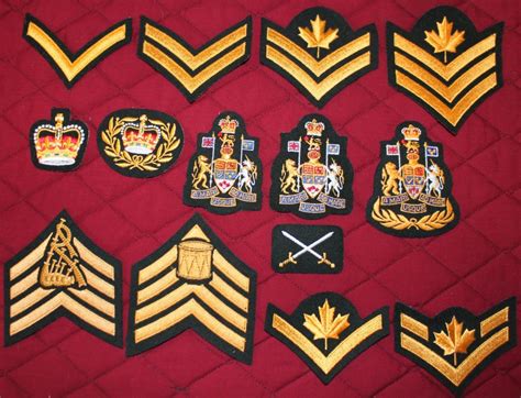 Canadian Army Nco Rank Male Ranksuniform Jacket Tunic Canada Armed