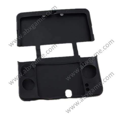 Protective Soft Silicone Skin Case For New 3ds Black Abxgame