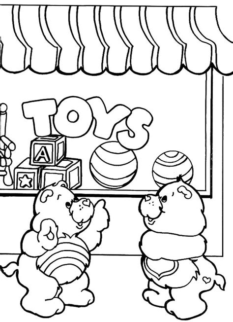 Toy Shop Coloring Pages At Free Printable Colorings