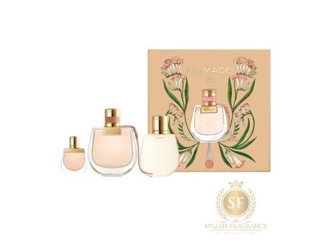 Chloe Nomade Eau De Parfum 3 Piece Gift Set Splash Fragrance