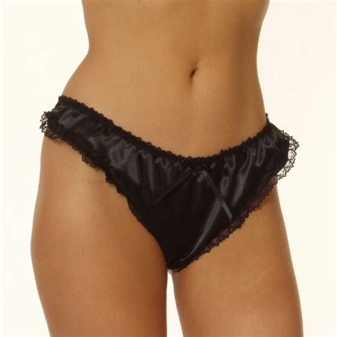 Lovefifi Women S Sinful Satin Crotchless Panty Apparel In The Uae
