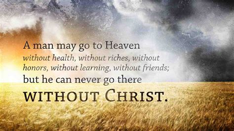 You Cannot Get To Heaven Without Christ Ministry