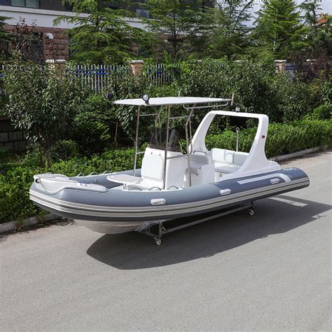 Liya 19FT Rigid Inflatable Boat With Motor Luxury Rib Boats China Rib