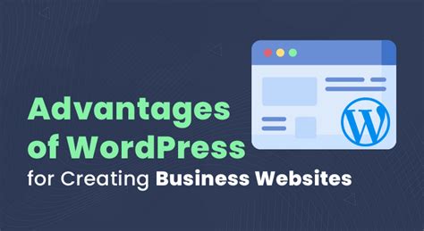 Advantages Of Wordpress For Creating Business Websites Webdesigncochin