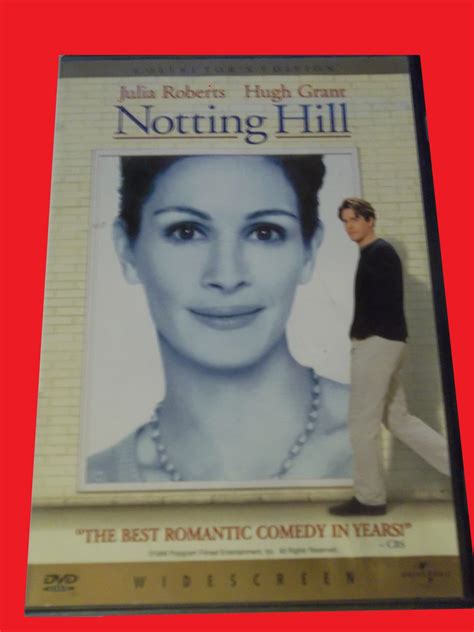 Notting Hill Free Dvd And Fast Shipping Julia Roberts Romantic Comedy