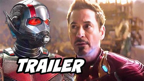 Ant Man And The Wasp Trailer And Avengers Infinity War Deleted Scenes