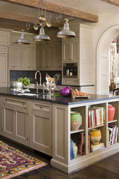 Trendy Display 50 Kitchen Islands With Open Shelving