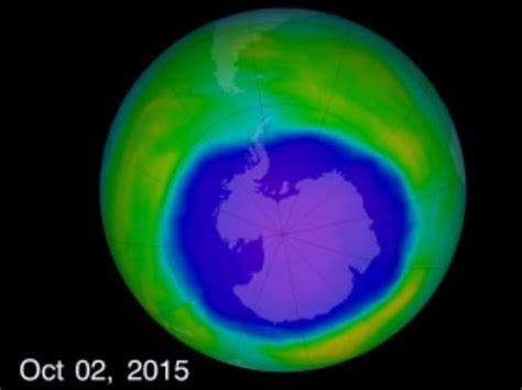 Antarctic Ozone Hole Expands To Near Record Size