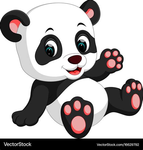 Cute Panda Cute Cartoon Panda More Clip Art Wikiclipart Riset