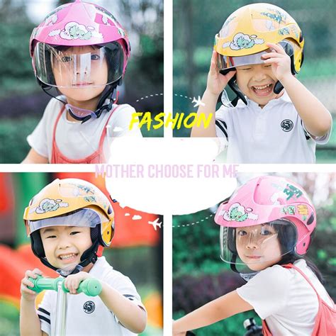 Ahp Cute Child Helmets Motorcycle Motorbike Scooter Kids Children Baby