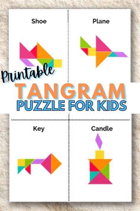 Printable Tangram Objects Fun Activities For Kids