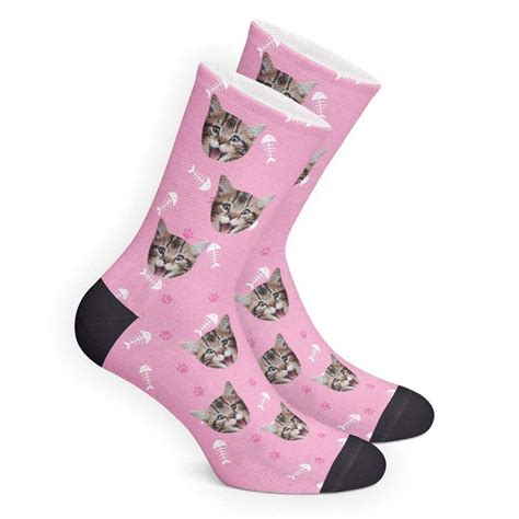 You'll be amazed at the results! Custom Cat Socks | Custom printed socks, Custom cat ...