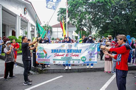 Jelang Muktamar Muhammadiyah Gelar Jalan Sehat Di Kota Bogor