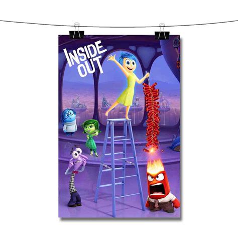 Disney Pixar Inside Out Characters Poster Wall Decor Twentyonefox