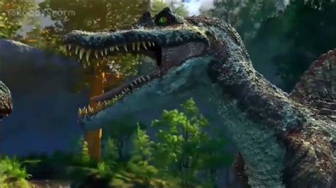 Camp Cretaceous Season 5 All Spinosaurus Vs Trex Scenes Youtube