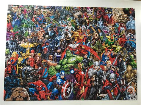 1000 Piece Marvel Superheroes Puzzle One Of My Favourites So Far R