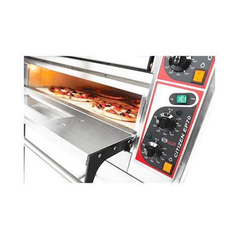 Brand New Zanolli Ep702 Double Deck Electric Pizza Oven 99w X 99d X 59cmh H2 Catering Equipment