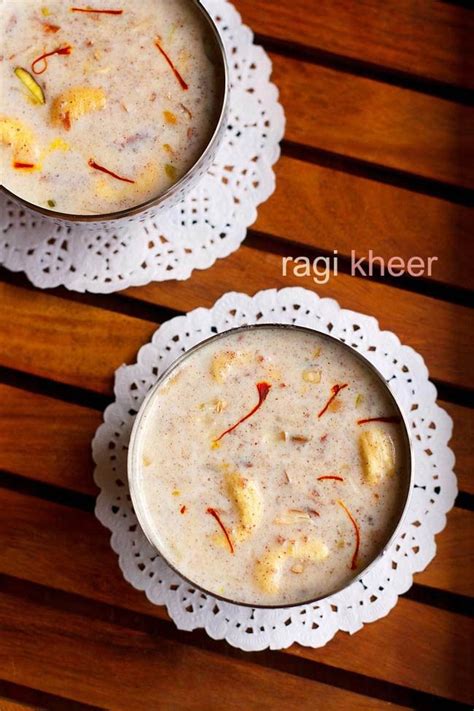 Ragi Kheer Recipe How To Make Ragi Kheer Nachni Kheer