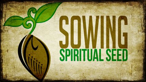 Church Preaching Slide Sowing Spiritual Seed