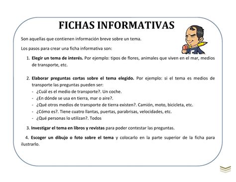 Fichas Informativas By Olimpia Galván Issuu