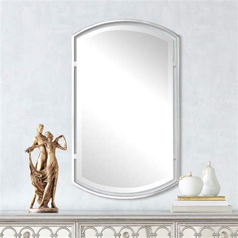 What kind of mirror should i get for my bathroom? Uttermost Sherise Bronze Beaded 22" x 32" Oval Wall Mirror ...