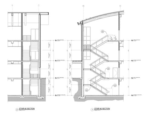 Free Section Plan Stair Stair Designs